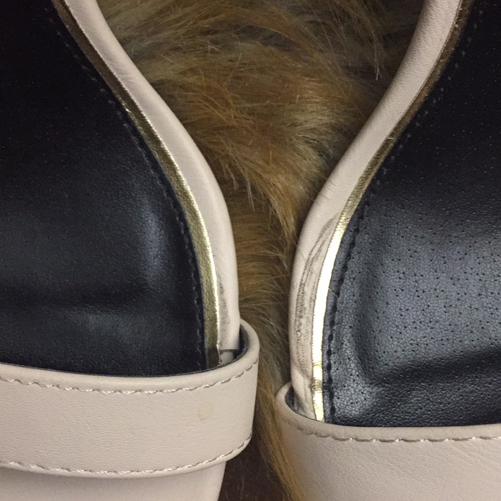 ⏳💎NUDE slit chunky heel sandal - Picture 5 of 8